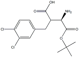 Boc-(R)-3-amino-2-(3,4-dichlorobenzyl)propanoicacid Structure