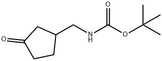 Tert-Butyl (3-Oxocyclopentyl)Methylcarbamate Structure