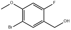 (5-bromo-2-fluoro-4-methoxyphenyl)methanol Structure