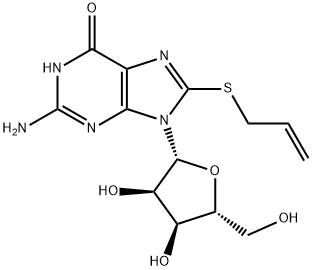 8-Allylthioguanosine Structure