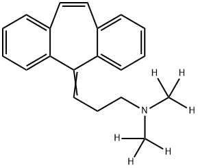 Cyclobenzaprine-d6 Structure