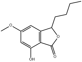 7-Hydroxy-5-Methoxy-3-Butylphthalide Structure