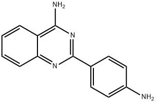 4-Amino-2-(4-aminophenyl)quinazoline 구조식 이미지