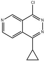 1-Chloro-4-cyclopropylpyrido[4,3-d]pyridazine Structure