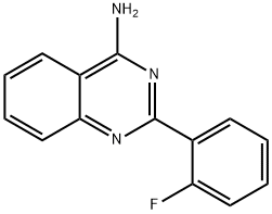 4-Amino-2-(2-fluorophenyl)quinazoline 구조식 이미지