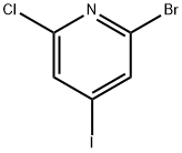 2-BROMO-6-CHLORO-4-IODOPYRIDINE Structure