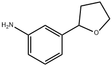 3-(tetrahydrofuran-2-yl)aniline Structure