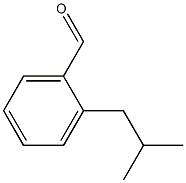 2-(2-methylpropyl)benzaldehyde Structure