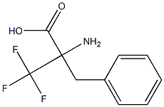 2-amino-2-benzyl-3,3,3-trifluoropropanoic acid 구조식 이미지