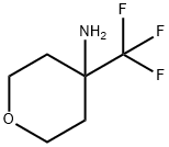 4-(trifluoromethyl)tetrahydro-2H-pyran-4-amine 구조식 이미지