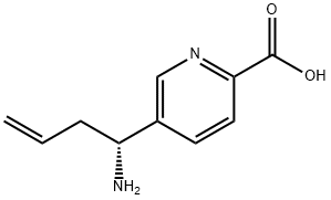 5-((1R)-1-AMINOBUT-3-ENYL)PYRIDINE-2-CARBOXYLIC ACID Structure