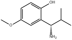 2-((1S)-1-AMINO-2-METHYLPROPYL)-4-METHOXYPHENOL Structure