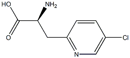 (2S)-2-AMINO-3-(5-CHLOROPYRIDIN-2-YL)PROPANOIC ACID 구조식 이미지