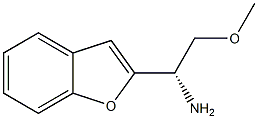 (1S)-1-BENZO[D]FURAN-2-YL-2-METHOXYETHYLAMINE Structure