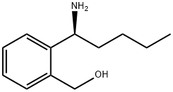 [2-((1S)-1-AMINOPENTYL)PHENYL]METHAN-1-OL Structure