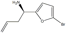 (1R)-1-(5-BROMO(2-FURYL))BUT-3-ENYLAMINE Structure