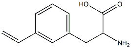 2-AMINO-3-(3-VINYLPHENYL)PROPANOIC ACID Structure