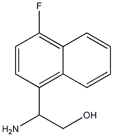 2-AMINO-2-(4-FLUORONAPHTHYL)ETHAN-1-OL Structure