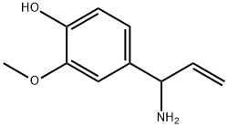 4-(1-AMINOPROP-2-EN-1-YL)-2-METHOXYPHENOL Structure