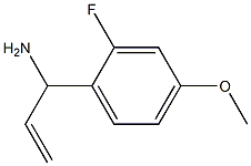 1-(2-FLUORO-4-METHOXYPHENYL)PROP-2-EN-1-AMINE Structure