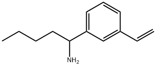 1-(3-ETHENYLPHENYL)PENTAN-1-AMINE Structure