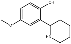 4-METHOXY-2-(2-PIPERIDYL)PHENOL Structure