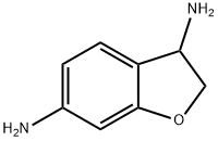 2,3-DIHYDRO-1-BENZOFURAN-3,6-DIAMINE Structure