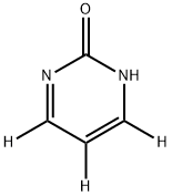 pyrimidin-d3-2-ol 구조식 이미지