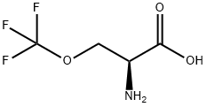 (2S)-2-Amino-3-(trifluoromethoxy)propanoic acid 구조식 이미지