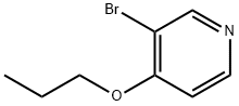 3-Bromo-4-(n-propoxy)pyridine 구조식 이미지