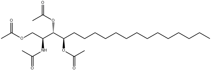 Tetraacetylphytosphingosine  Structure