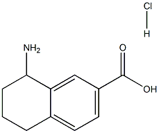 130532-64-8 8-AMINO-5,6,7,8-TETRAHYDRONAPHTHALENE-2-CARBOXYLIC ACID HCL