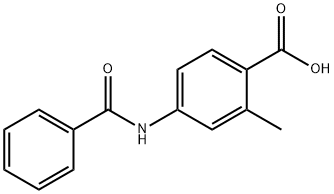 4-benzamido-2-methylbenzoic acid Structure