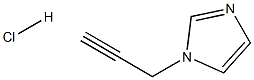 1-(prop-2-yn-1-yl)-1H-imidazole hydrochloride Structure