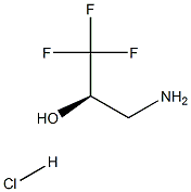 (2R)-3-amino-1,1,1-trifluoropropan-2-ol hydrochloride 구조식 이미지
