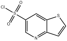 thieno[3,2-b]pyridine-6-sulfonyl chloride Structure