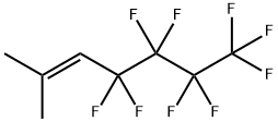 2-Methyl-4,4,5,5,6,6,7,7,7-nonafluorohept-2-ene Structure