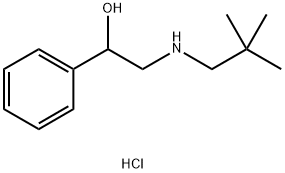 2-[(2,2-dimethylpropyl)amino]-1-phenylethan-1-ol hydrochloride 구조식 이미지