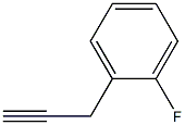 1-fluoro-2-(prop-2-yn-1-yl)benzene Structure