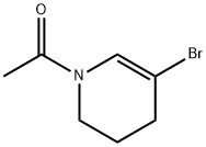 Ethanone, 1-(5-bromo-3,4-dihydro-1(2H)-pyridinyl)- Structure