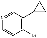 4-bromo-3-cyclopropylpyridine Structure