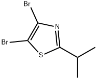 4,5-Dibromo-2-(iso-propyl)thiazole Structure