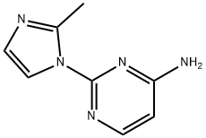 4-Amino-2-(2-methylimidazol-1-yl)pyrimidine 구조식 이미지