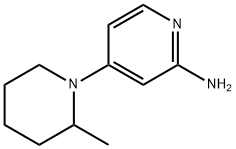 4-(2-METHYLPIPERIDIN-1-YL)PYRIDIN-2-AMINE Structure