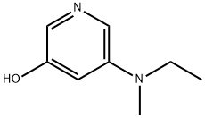 3-Hydroxy-5-(methylethylamino)pyridine Structure