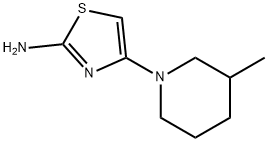 2-Amino-4-(3-methylpiperidino)thiazole Structure