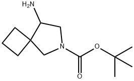 tert-butyl 8-amino-6-azaspiro[3.4]octane-6-carboxylate Structure