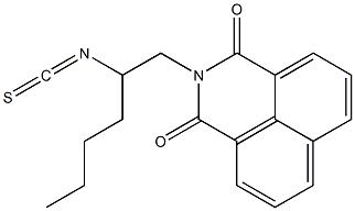 2-(2-isothiocyanatohexyl)-1H-benzo[de]isoquinoline-1,3(2H)-dione 구조식 이미지