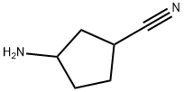 3-aminocyclopentanecarbonitrile 구조식 이미지