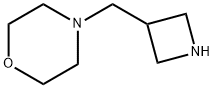 4-(Azetidin-3-ylmethyl)morpholine Structure